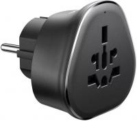 Адаптер Ugreen S500 Universal Travel Adapter EU (черный)