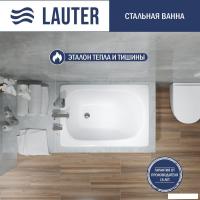 Ванна Lauter Orra 100 21XG100 (с ножками и сифоном 21Y11020)