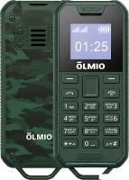 Кнопочный телефон Olmio A04 (зеленый)
