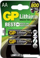 Элементы питания GP Lithium AA 2 шт. GP15LF-2CR2