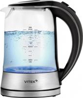 Электрический чайник Vitek VT-WK1009 (черный/серый)