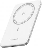 Внешний аккумулятор Ugreen MagFlow Air Qi2 15W PB580 95931B 5000mAh (белый)