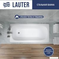 Ванна Lauter Orra 140 21XG140 (с ножками и сифоном 21Y11020)