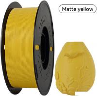 Филамент Kingroon PLA Matte 1.75мм HC317 (1 кг, желтый)