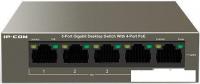 Неуправляемый коммутатор IP-COM G1105P-4-63W