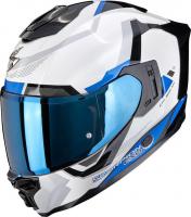 Мотошлем Scorpion Exo EXO-1500 Air Arena (XL, белый/синий/черный)