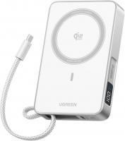 Внешний аккумулятор Ugreen MagFlow PB773 10000mAh (белый)