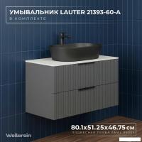 Wellerein Тумба с умывальником AMAL 06305 + 21393-60-A