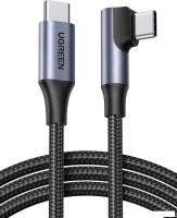 Кабель Ugreen L536 85345 USB Type-C - USB Type-C (2 м, черный)