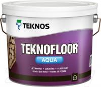 Краска Teknos Teknofloor Aqua Base 1 2.7л (белый)