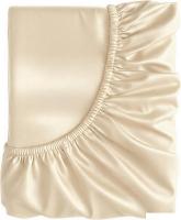 Простыня Goldtex Perle Tencel Бланка 160x200x40 8028T