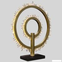 Настольная лампа DeLight Collection Quartz Halo MT20020154-2A (satin gold)
