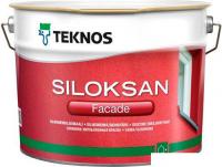 Краска Teknos Siloksan Facade Base 3 9л (глубокоматовый)