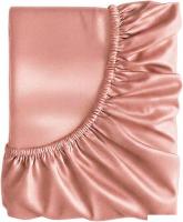 Простыня Goldtex Perle Tencel Корал 180x200x40 8029T