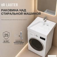 Умывальник Lauter Над стиральной машиной 21WM002 (белый, c сифоном и кронштейнами)