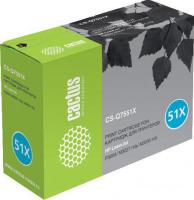 Тонер-картридж CACTUS CS-Q7551XS (аналог HP Q7551X)