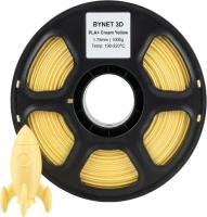 Филамент BYNET3D PLA + BN_PLA10_CYW (Cream Yellow)