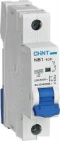 Выключатель автоматический Chint NB1-63H 1P 2A 10кА х-ка B 179771
