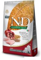 Сухой корм для собак Farmina N&D Ancestral Grain Dog Chicken & Pomegranate Puppy Medium/Maxi 12 кг
