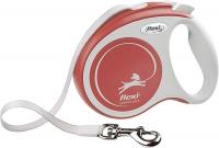 Поводок-рулетка Flexi Comfort Plus Tape (S, 5м, Light Red)