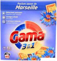 Стиральный порошок Gama 3 в 1 Marseille (2.475 кг)