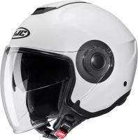 Мотошлем HJC i40N Semi Flat (S, жемчужно-белый)