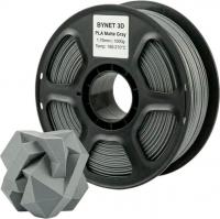 Филамент BYNET3D PLA BN_PLA20_GY (Matte Gray)