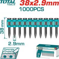 Гвозди для пистолета Total TAC02381 (1000 шт)