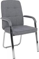 Стул с подлокотниками AksHome Picasso Chrome (серый)