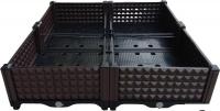 Вазон Outdoor 80x80x22см 39989-01