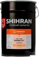 Грунт-эмаль Shihran 3 в 1 полуглянец (20 кг, зеленый)