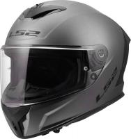 Мотошлем LS2 FF820 Rapid III Solid (3XL, матовый титан)