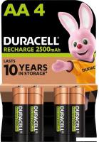 Аккумулятор DURACELL Recharge AA 2500mAh 4BP (4 шт)