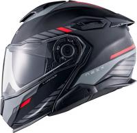 Мотошлем Nexx Helmets X.Lifetour Globe (L, черный/красный)