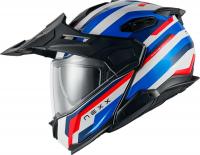 Мотошлем Nexx Helmets X.LFC Westbound (XL, синий/красный)