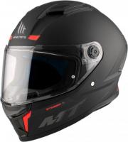 Мотошлем MT Helmets FF126 Stinger 2 Solid/Pure A1 (XL, черный матовый)