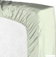 Простыня Goldtex Cambrai Аква 160х200х40 7227 (батист)