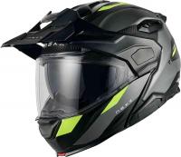 Мотошлем Nexx Helmets X.LFC Terra (2XL, серый/неон)