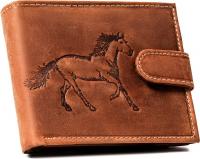 Кошелек Cedar N992L-CHM-HORSE-BL (коньяк)