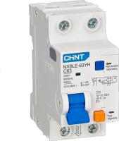 Дифференциальный автомат Chint NXBLE-63YH 1P+N 16А 30mA 6kA тип А 515273