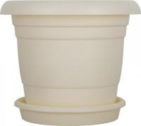Кашпо inGreen Афина с поддоном IG147511048 (32л, белоснежный жасмин)