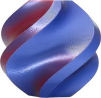 Филамент Bambu Lab Pla Silk A05-T2-1.75-1000-SPL (1кг, синий-красный)