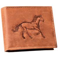 Кошелек Cedar N992-CHM-HORSE-BL (коньяк)