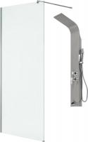 Душевая стенка Saniteco Walk-In SN-W6TC110 + LYPA-1 (хром/панель хром матовый)