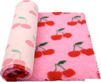 Коврик (подстилка) Profleece Вишенки PF099712 (розовый/красный/зелtный)