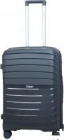 Чемодан-спиннер Eurobags PP-N99 (М, графитовый)
