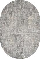 Ковер для жилой комнаты Merinos Liman F165-OVAL-CREAM-BLUE (2х2.9)