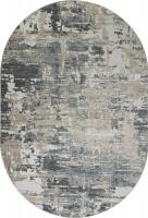 Ковер для жилой комнаты Merinos Naturel F231-OVAL-BEIGE-BLUE (2.5x3.5)