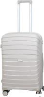Чемодан-спиннер Eurobags PP-N99 (L, молочный)