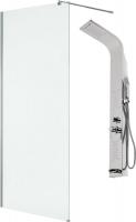 Душевая стенка Saniteco Walk-In SN-W6TC110 + LYPA-2 (хром/панель хром глянцевый)